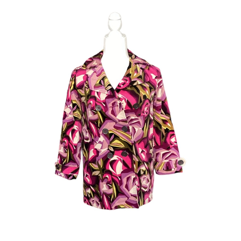 Missoni for Target Floral Coat Size Medium